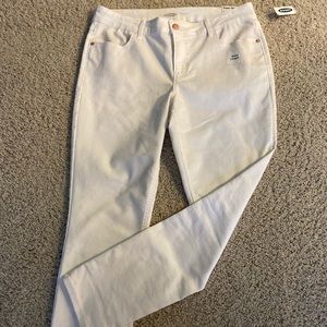 white jeans ankle length